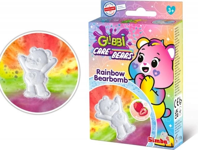 Glibbi Les Bisounours Bain Arc-en-ciel