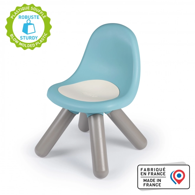 Chaise enfant bleue