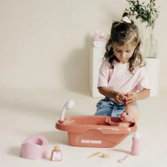 Baignoire pour poupées Baby Nurse avec accessoires