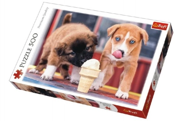 Puzzle 500 pièces - C'est l'heure de la glace par Trefl