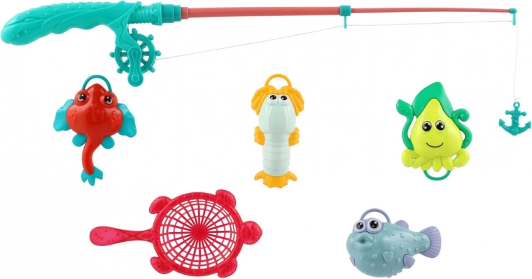 Canne à pêche adaptée aux petites mains