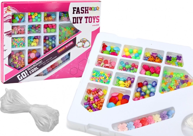 Kit créatif de perles pour fabriquer des bijoux DIY