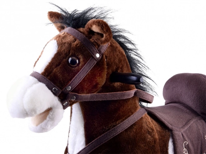 Grand cheval à bascule remue la queue ZA0052