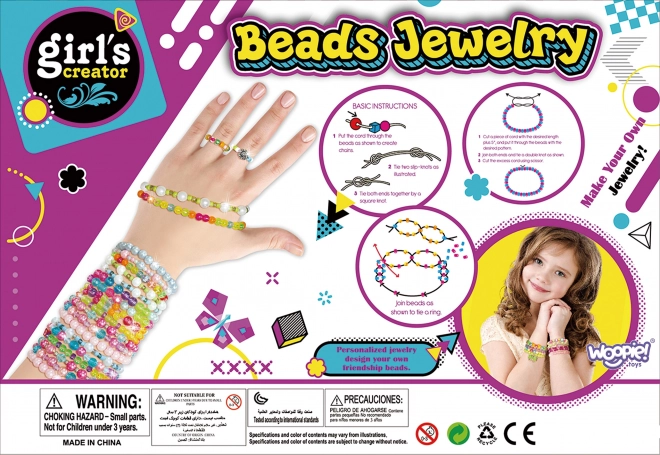 Ensemble de fabrication de bijoux pour filles