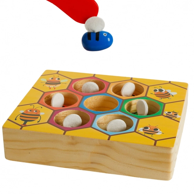 Jeu éducatif Montessori d'apprentissage des couleurs - abeilles