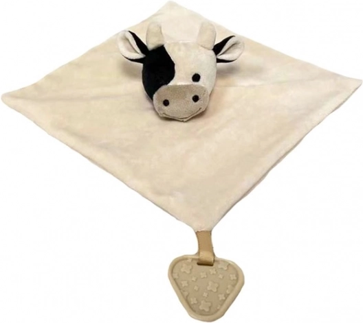 Doudou vache 25 × 25 cm