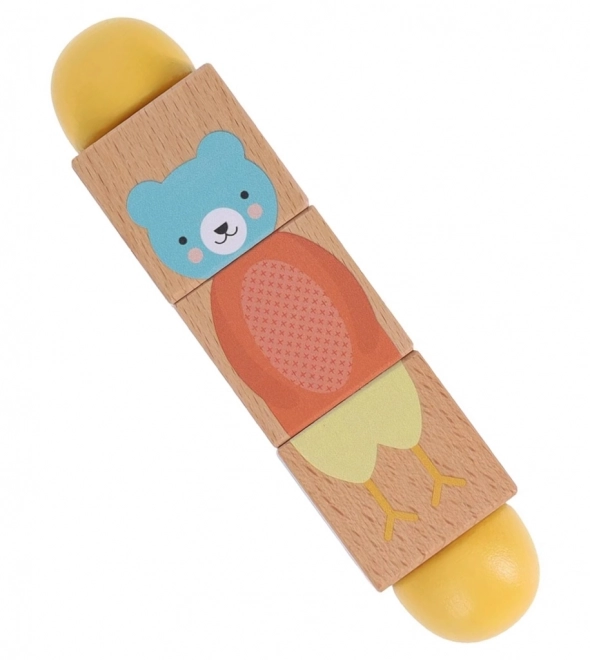 Petit Collage Jouet en Bois Twist Shoda