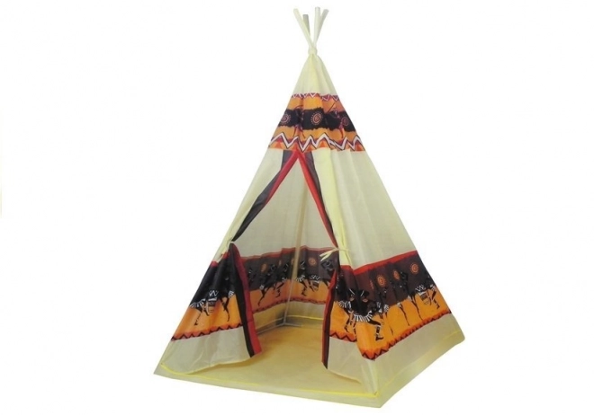 Tente Indien Tipi + 60 balles 155 cm