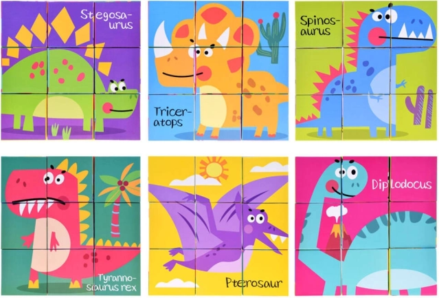 Puzzle dino éducatif