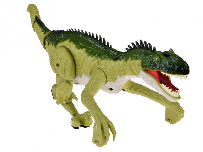 Dinosaure vert télécommandé