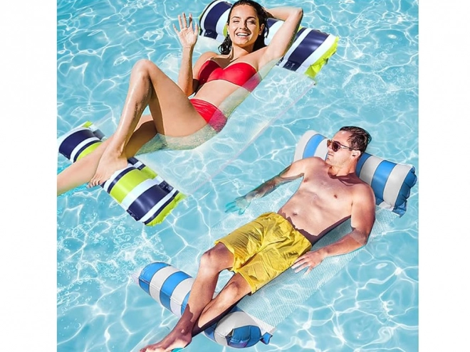 Hamac aquatique gonflable piscine et plage