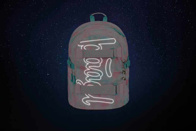 BAAGL Sac à dos scolaire Skate Sunset