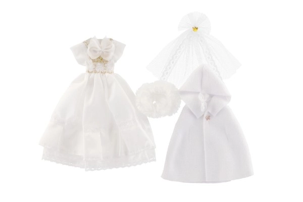 Vêtements avec accessoires pour poupées 2 pièces
