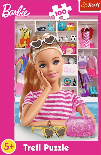 Puzzle de 100 pièces Découvre Barbie