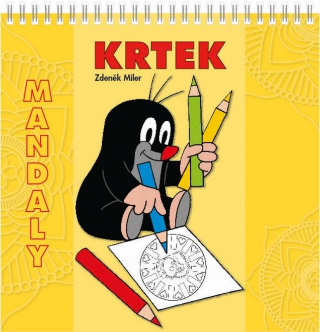 Mandala de Krtek pour enfants