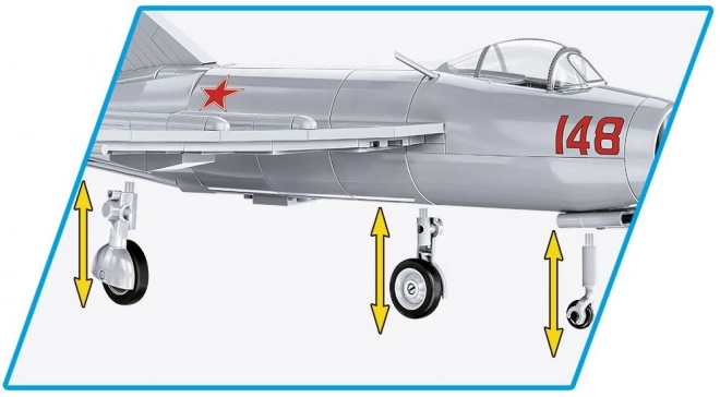 COBI 2416 Guerre de Corée MIG-15 FAGOT, 1:32, 504 k, 1 f
