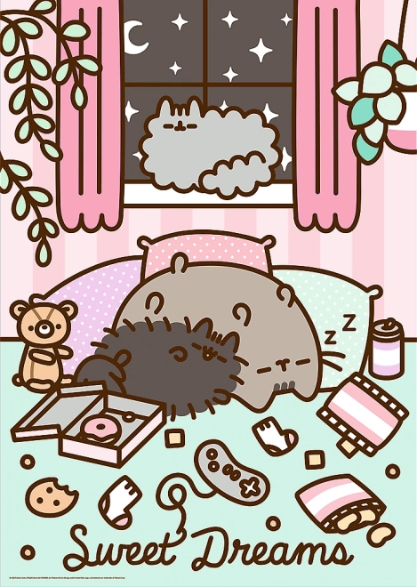 Trefl puzzle Premium Plus Pusheen 1000 pièces