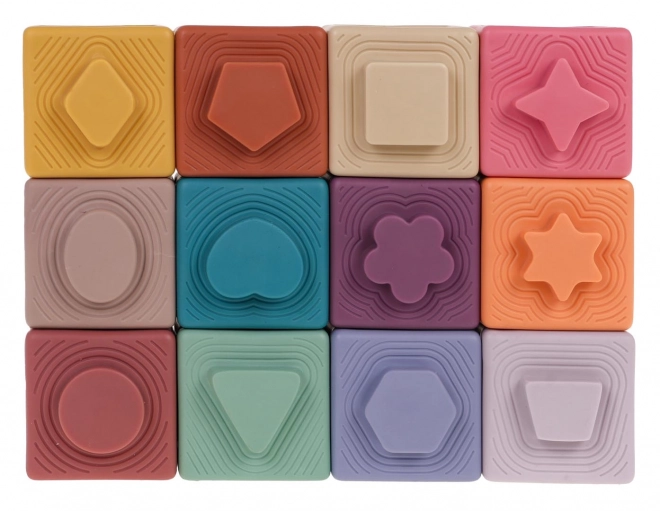 Ensemble de cubes sensoriels numérotés