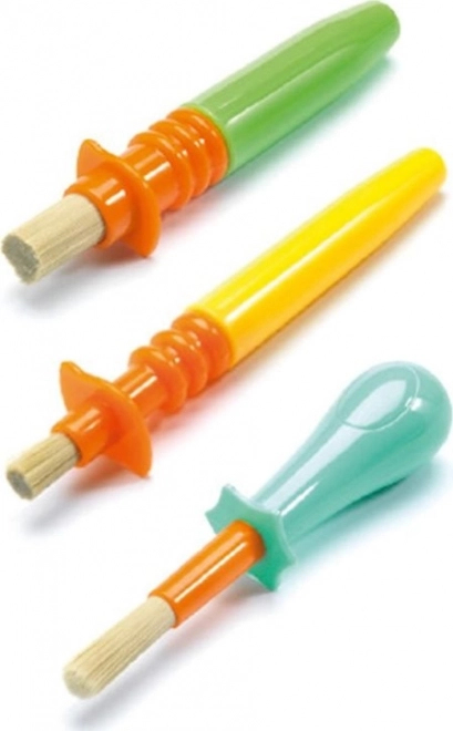 Brosses de peinture DJECO pour les plus jeunes