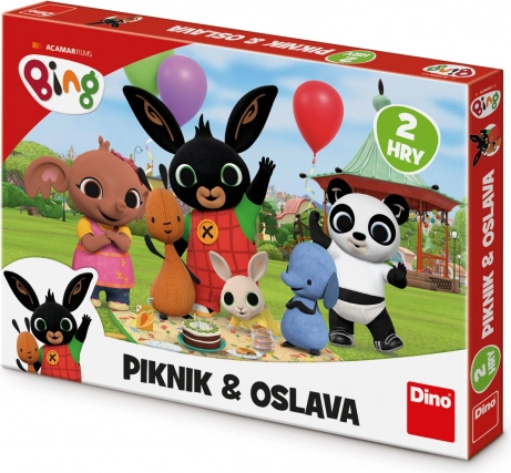 Pique-nique et fête 2-en-1 BING – jeux de société pour enfants