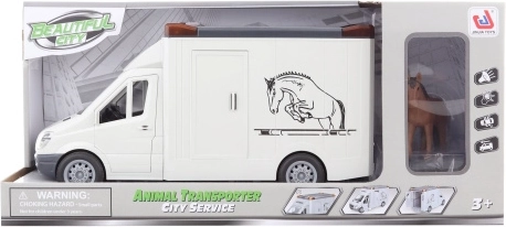 Voiture pour chevaux à piles avec petit cheval