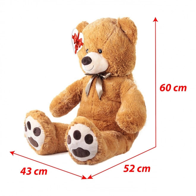 Grand ours en peluche Kuba