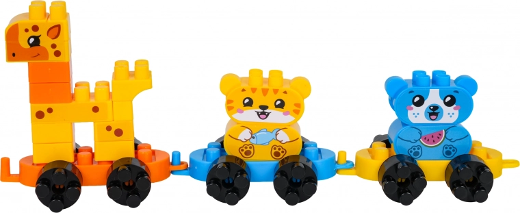 Construisez un adorable petit train d’animaux