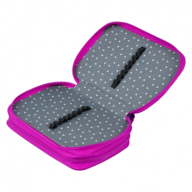 BAAGL Trousse scolaire à deux étages Licorne