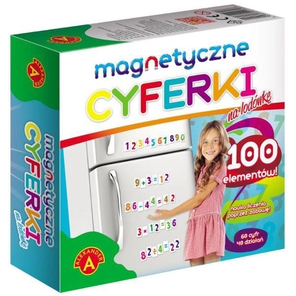Chiffres magnétiques pour réfrigérateur