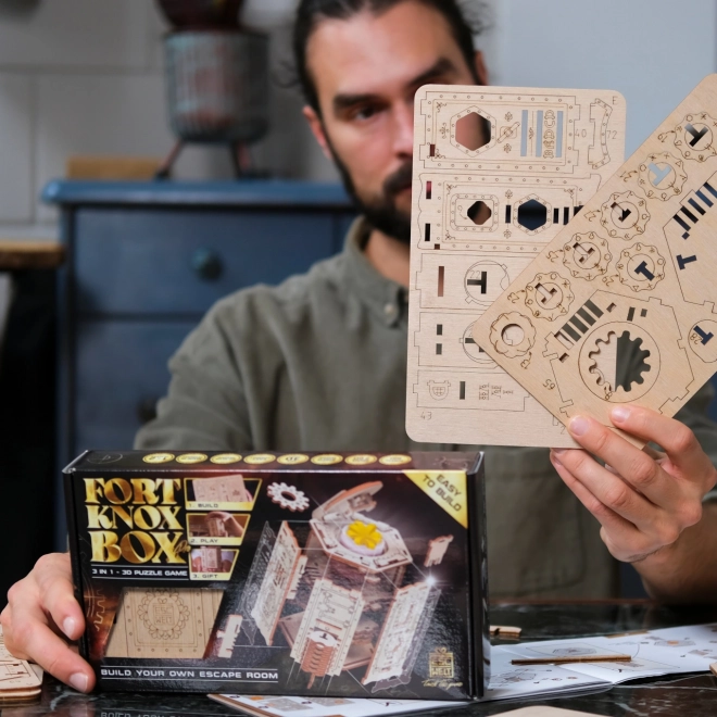 Fort Knox Pro casse-tête en bois