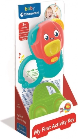 Clé interactive avec anneau de dentition BABY CLEMENTONI