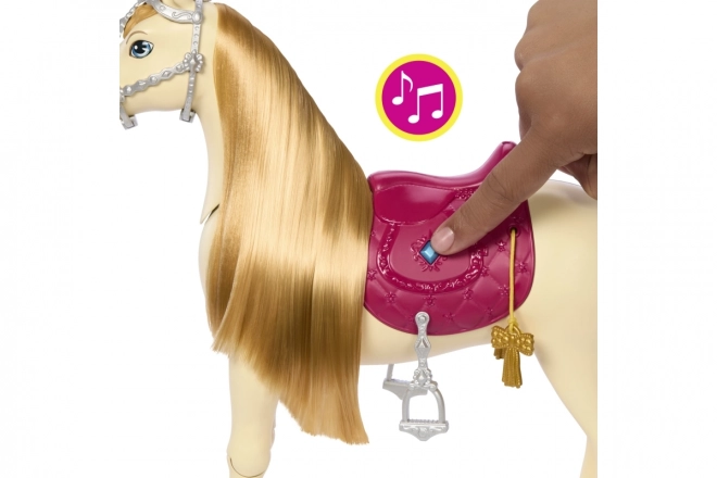 Cheval dansant Barbie avec sons
