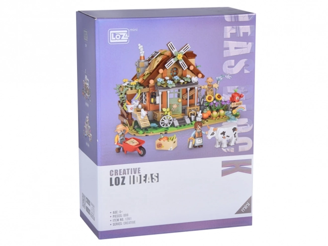 Jeu de construction créatif Ferme Jardin Ferme 899 él ZA5344