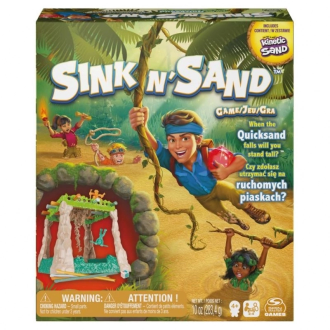 Jeu de société Aventures dans la Jungle avec Sable Cinétique