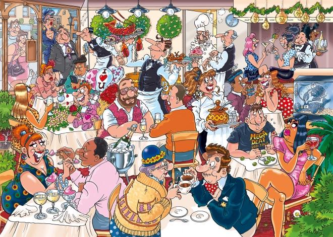 Puzzle Wasgij Mystery 26 : Rendez-vous 1000 pièces