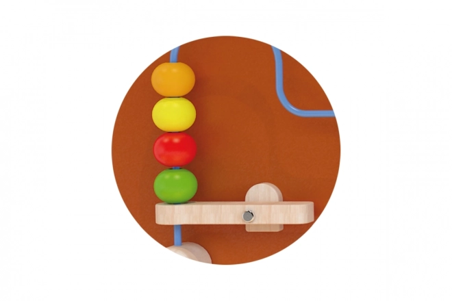 Jeu mural en bois - motricité