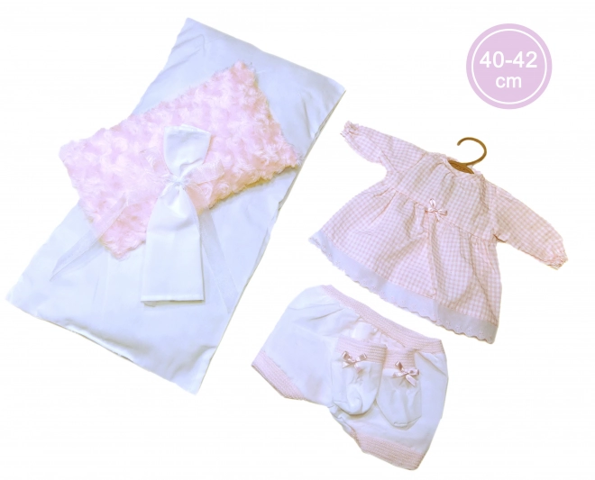 Llorens M740-42 tenue pour poupée bébé NEW BORN taille 40-42 cm