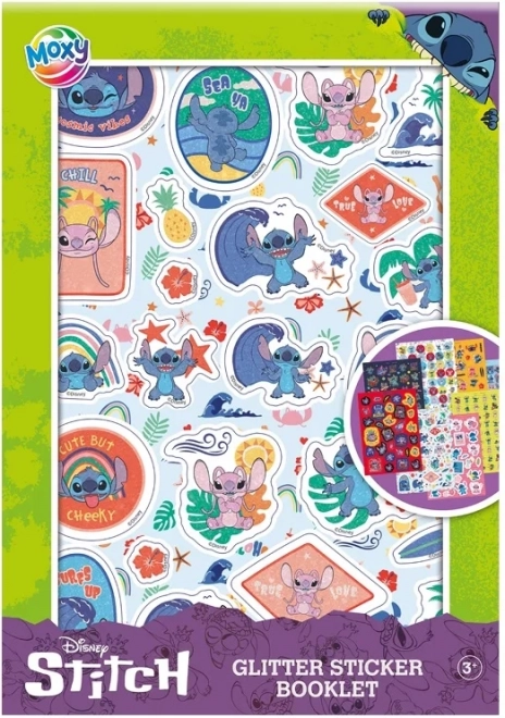 Autocollants Scintillants Stitch