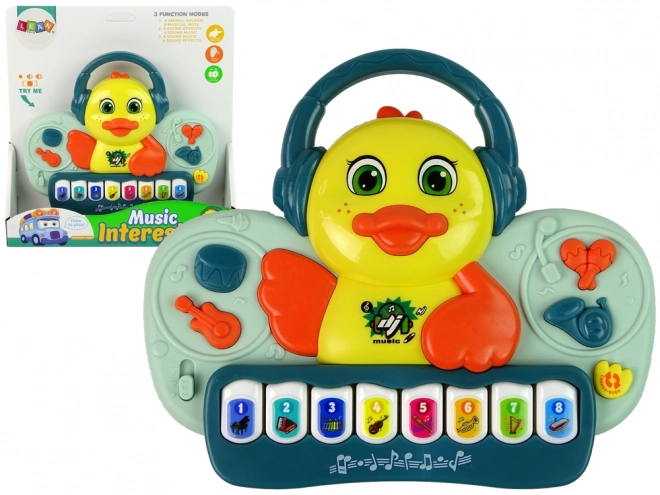 Piano DJ Canard Interactif Son Instruments de Musique Mélodie