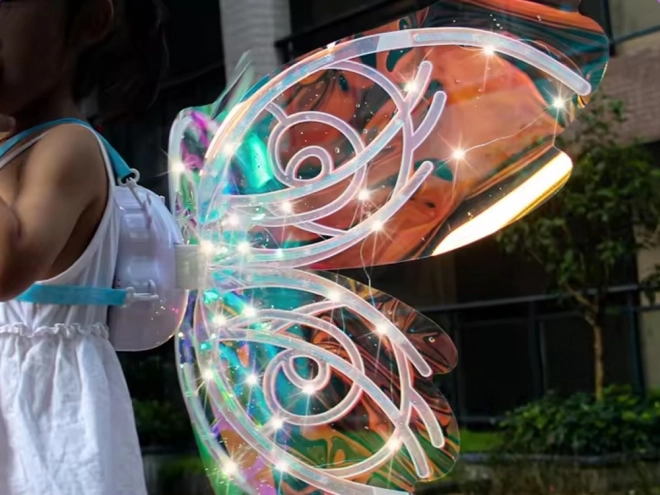 Ailes lumineuses pour fée, elfe, fée
