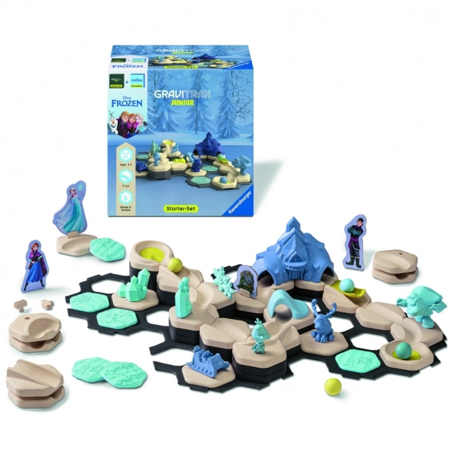 GraviTrax Junior Kit de Démarrage et La Reine des Neiges de Disney