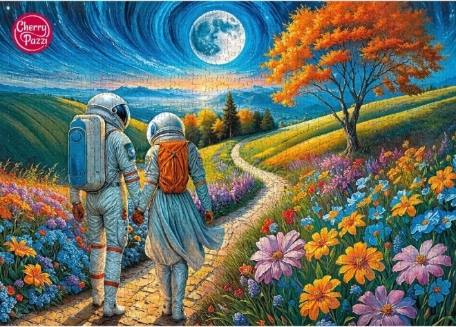 Puzzle Amour Cosmique avec 1000 pièces
