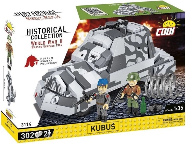 Kit de construction Véhicule blindé Kubuś Insurrection de Varsovie