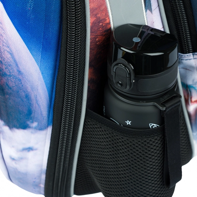Ensemble scolaire Baagl Space Shuttle : cartable, trousse, sac
