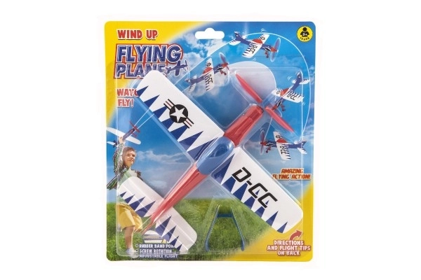 Avion à remonter 22 cm - emballage tchèque