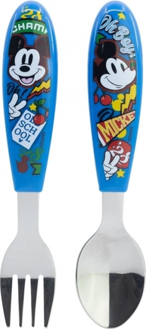 Couverts pour enfant Mickey Mouse - ensemble 2 pièces