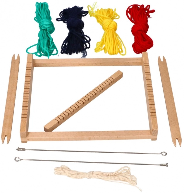 Métier à tisser en bois Goki - petit atelier de tissage