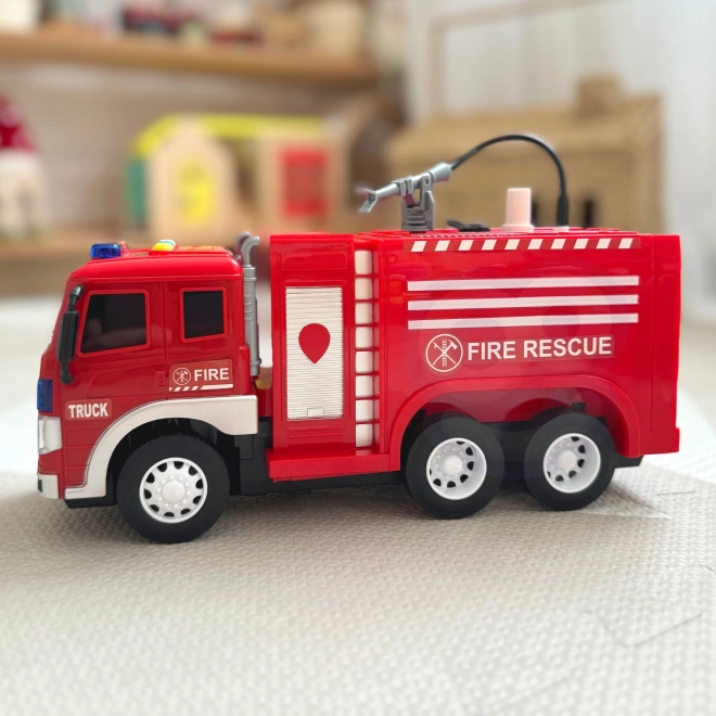 camion de pompier RC télécommandé woopie avec fonction d'aspersion d'eau