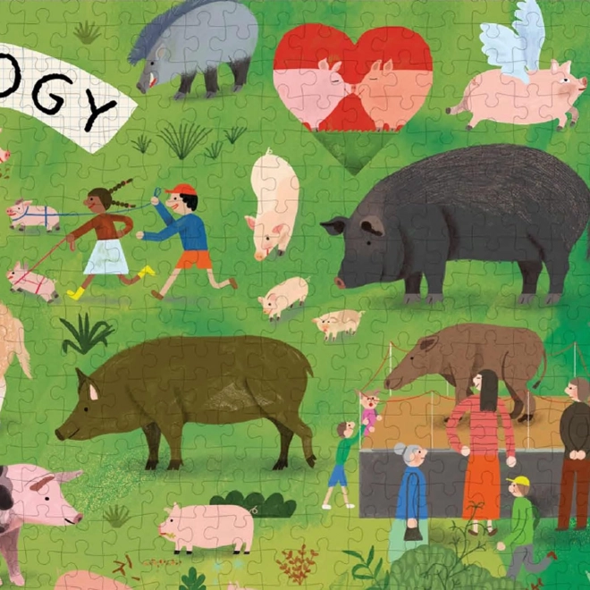 Puzzle Pigologie 1000 pièces par Chronicle Books