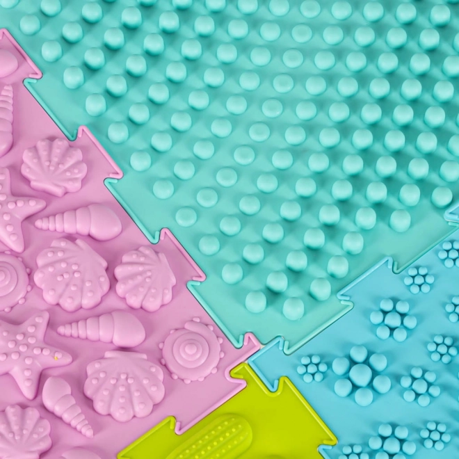 Puzzle sensoriel tapis en mousse Montessori pour massage des pieds